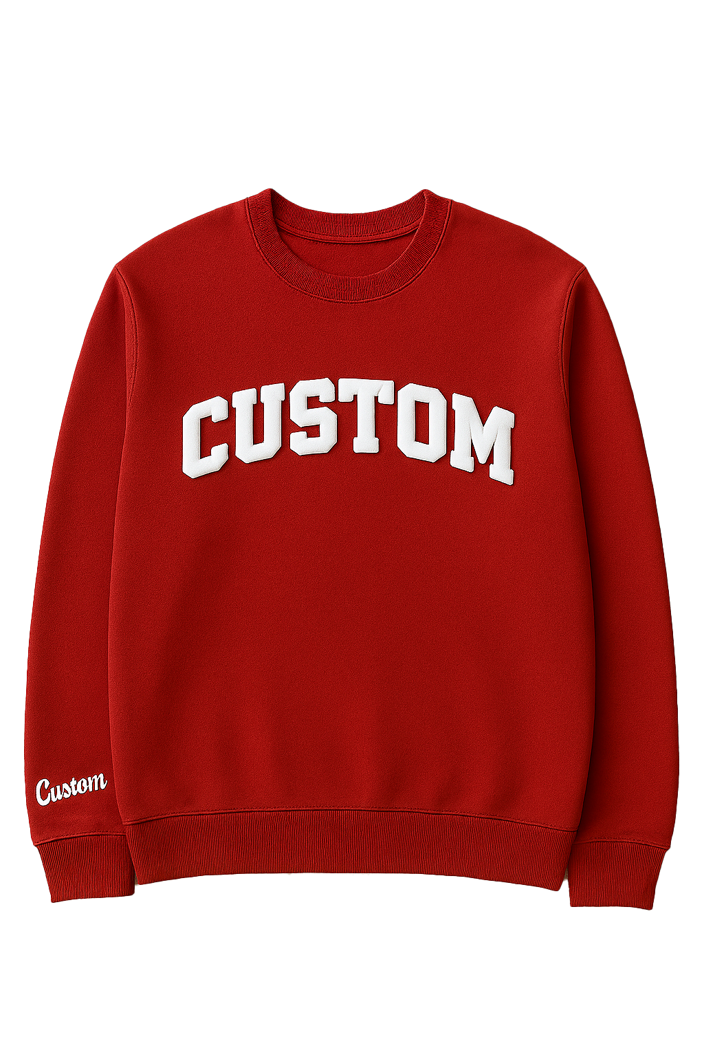 Custom Puff Print Sweatshirt