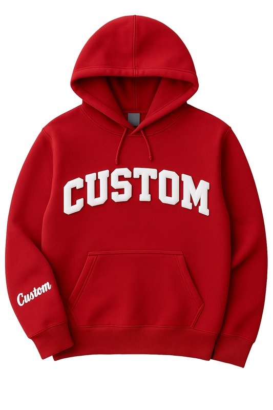 Custom Puff Print Hoodie