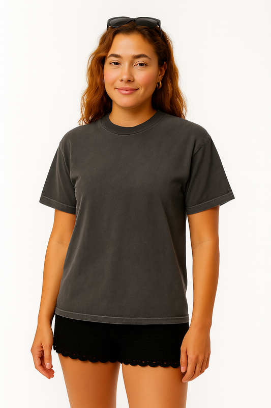 Garment-Dyed Heavyweight Cotton Tee - American Apparel