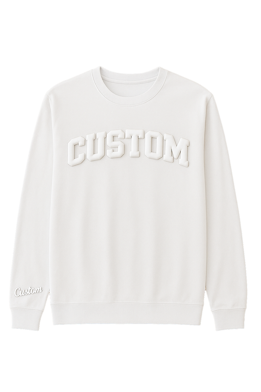 Custom Puff Print Longsleeve