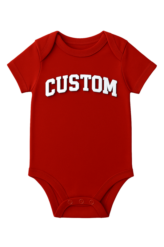 Custom Puff Print Onesie